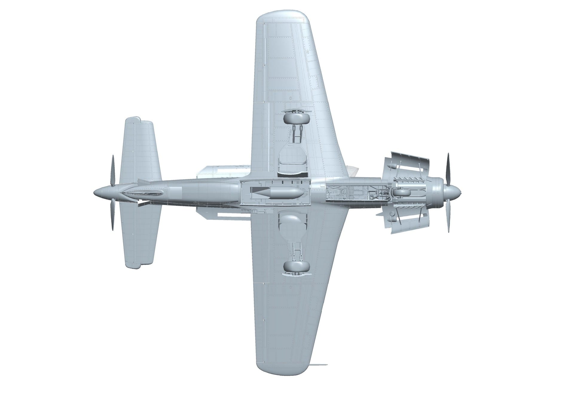HK Models - 01E008 - Dornier Do 335 A Pfeil - digital model