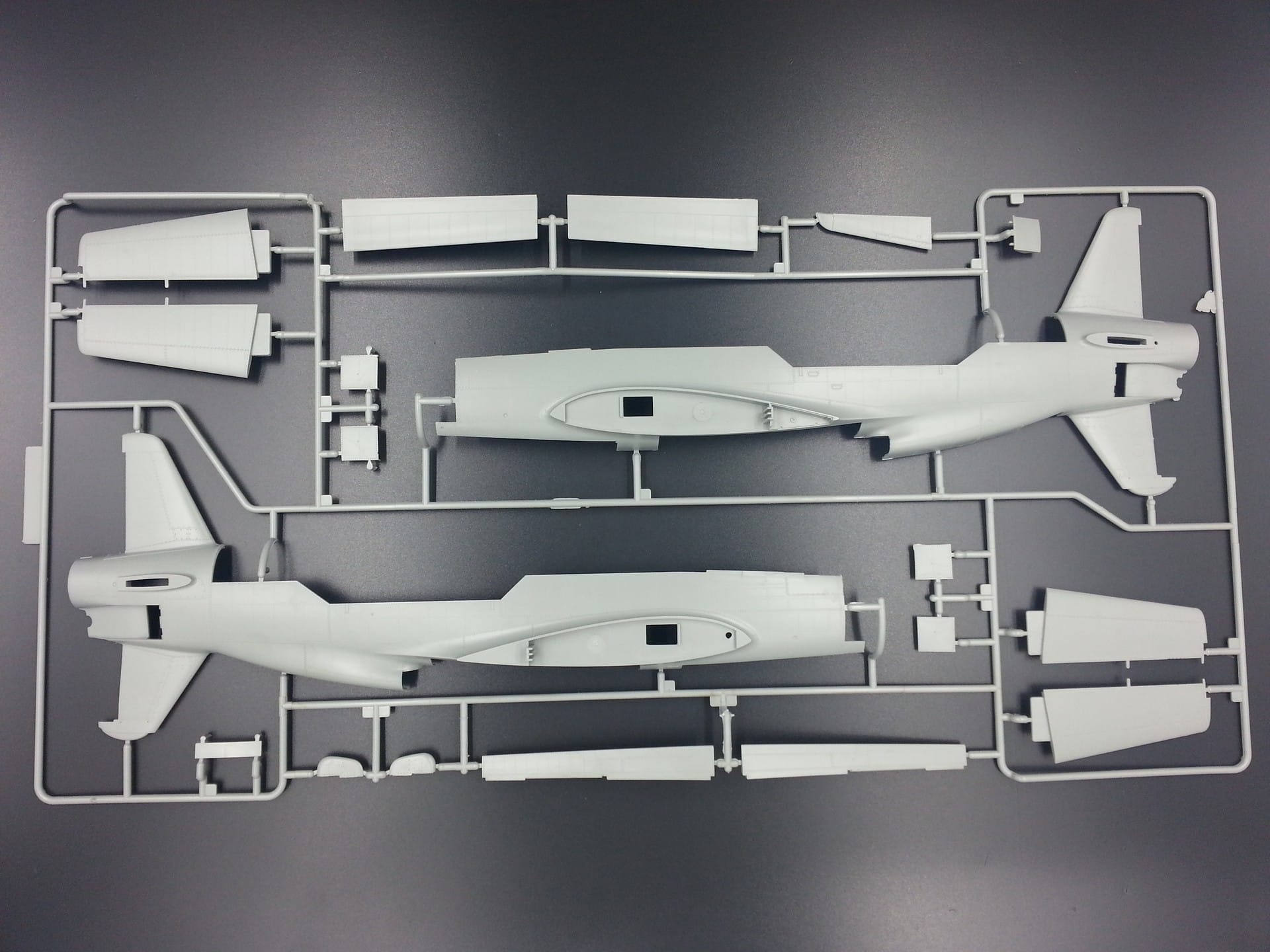HK Models - 01E007 - Dornier Do 335 B-2 Pfeil - sprue