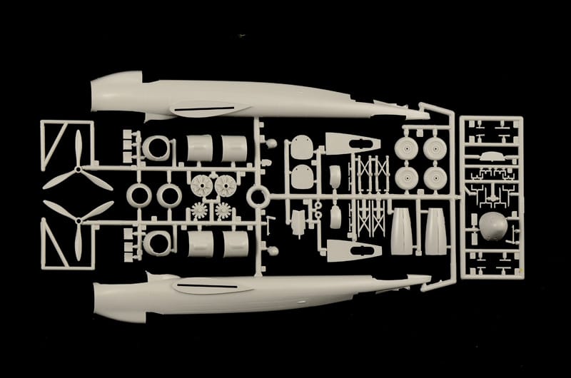 Italeri - 91266 - Dornier Do 217 J-1/J-2 Nachtjäger - sprue