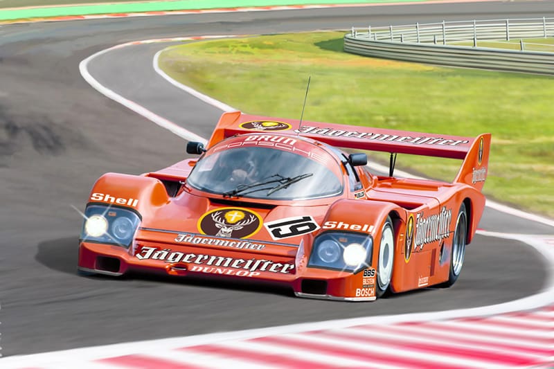 Italeri - 3678 - Porsche 956 Jägermeister - box art