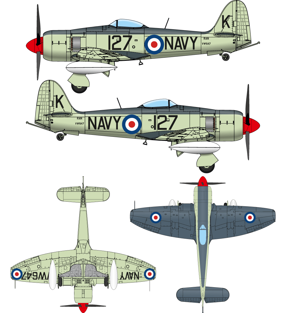 DBMK - 32002 - Hawker Sea Fury FB.11 - decals