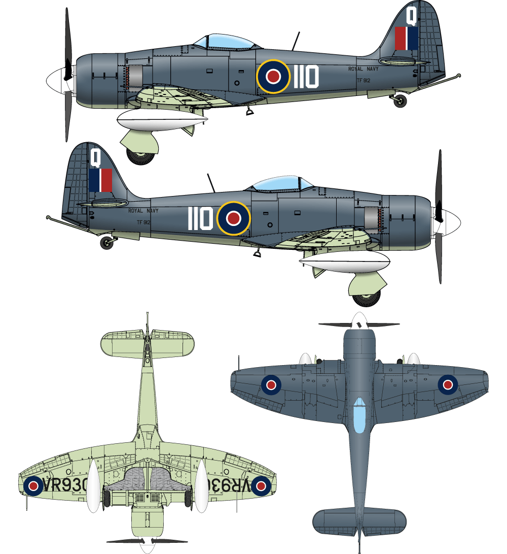 402 - DBMK - 32002 - Hawker Sea Fury FB.11 - decals