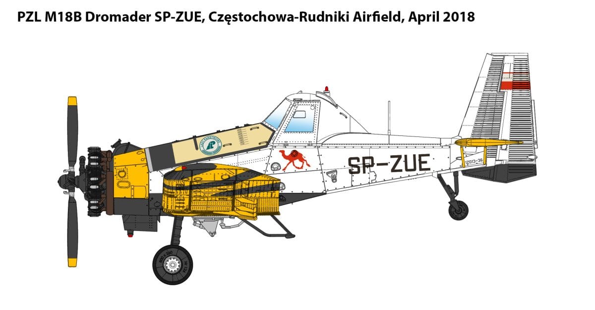 IBG - 48001 - PZL M18B Dromader - paint schemes