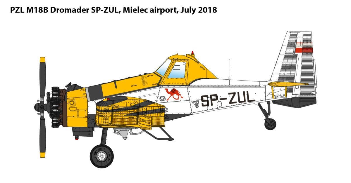 300 - IBG - 48001 - PZL M18B Dromader - paint schemes