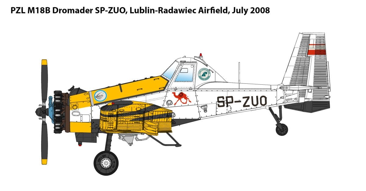 IBG - 48001 - PZL M18B Dromader - paint schemes