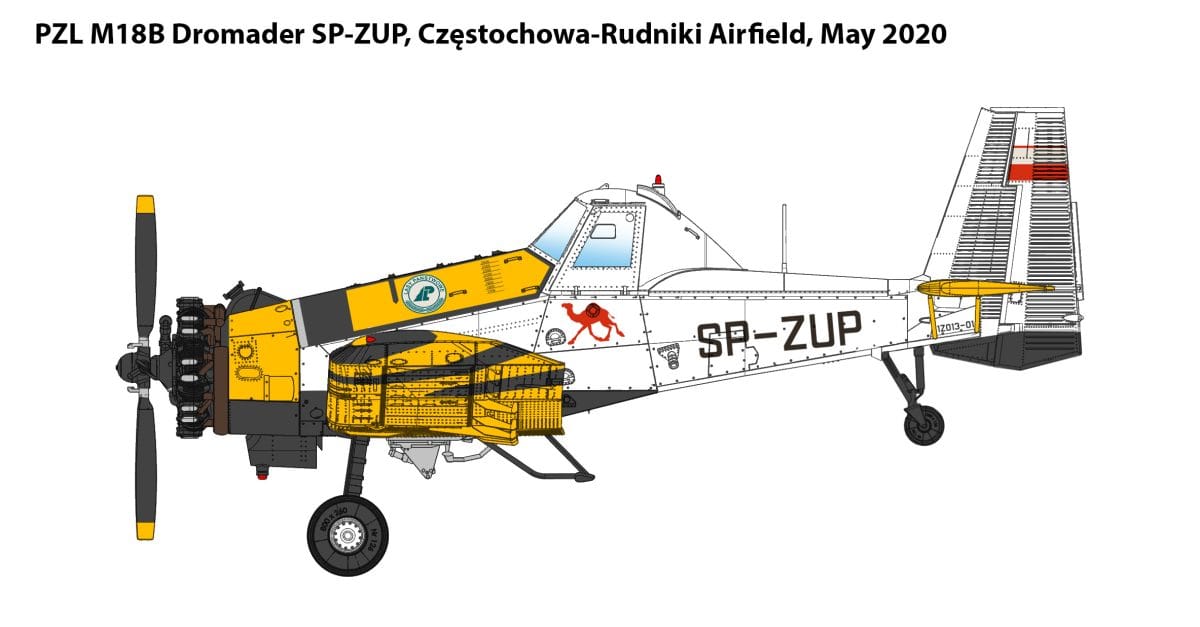 IBG - 48001 - PZL M18B Dromader - paint schemes