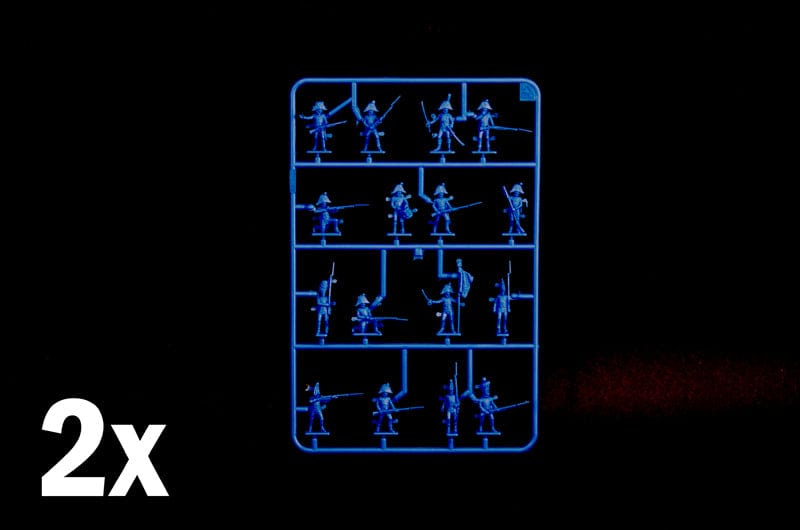 Italeri - 6071 - Austerlitz 1805 - Fighting for Sokolnitz - sprue