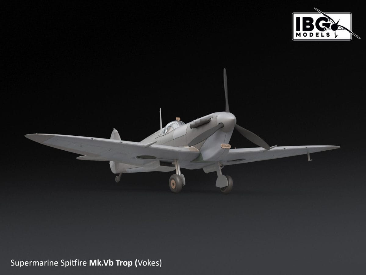 501 - IBG - 72592 - Supermarine Spitfire Mk Vb (trop) - digital model