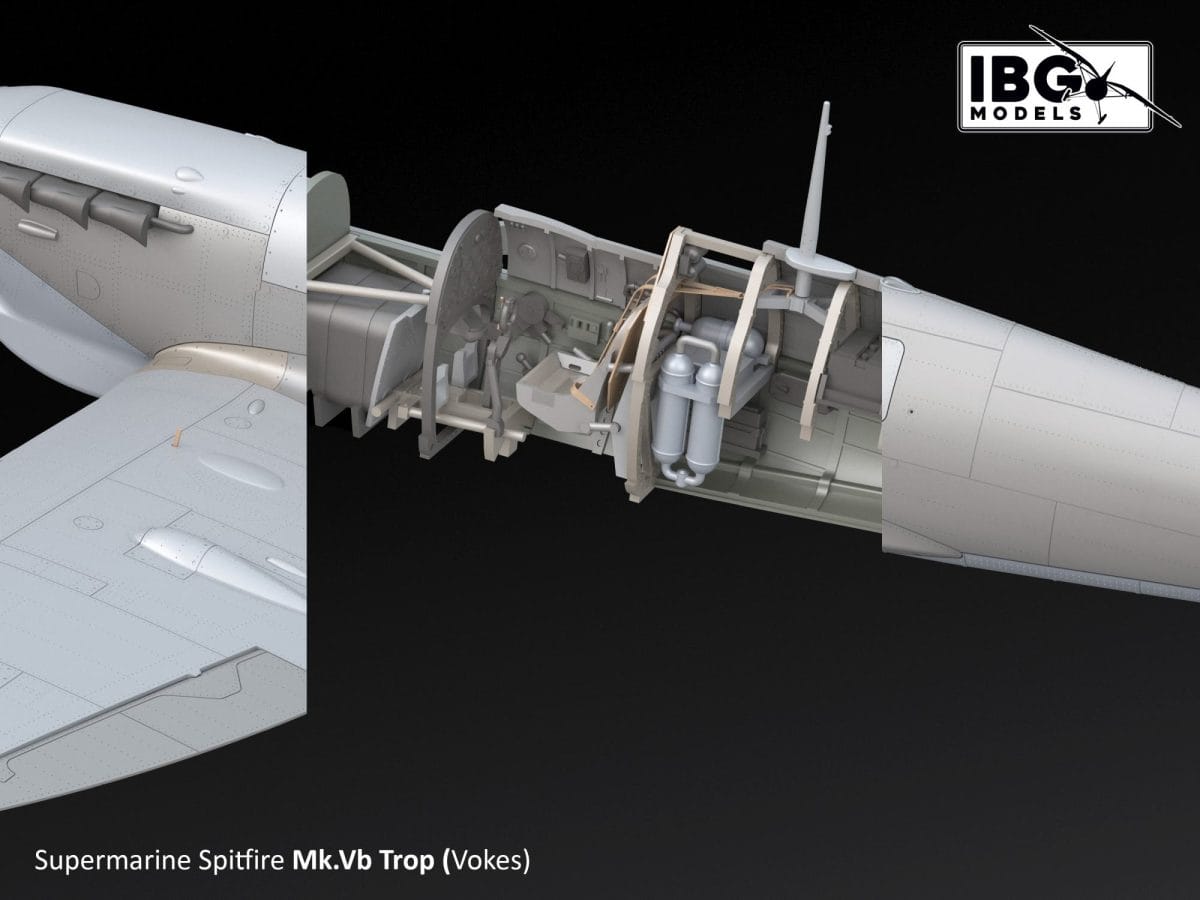 IBG - 72592 - Supermarine Spitfire Mk Vb (trop) - digital model