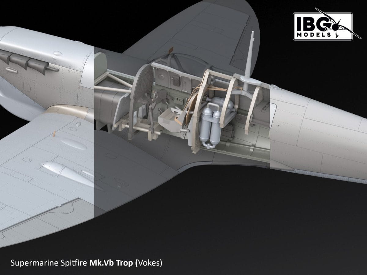 IBG - 72592 - Supermarine Spitfire Mk Vb (trop) - digital model