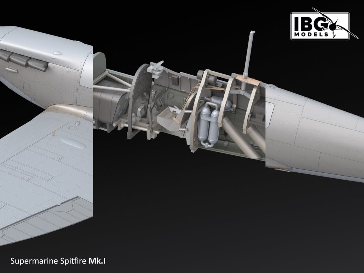 504 - IBG - 72584 - Supermarine Spitfire Mk I / II [2 in 1] - digital model