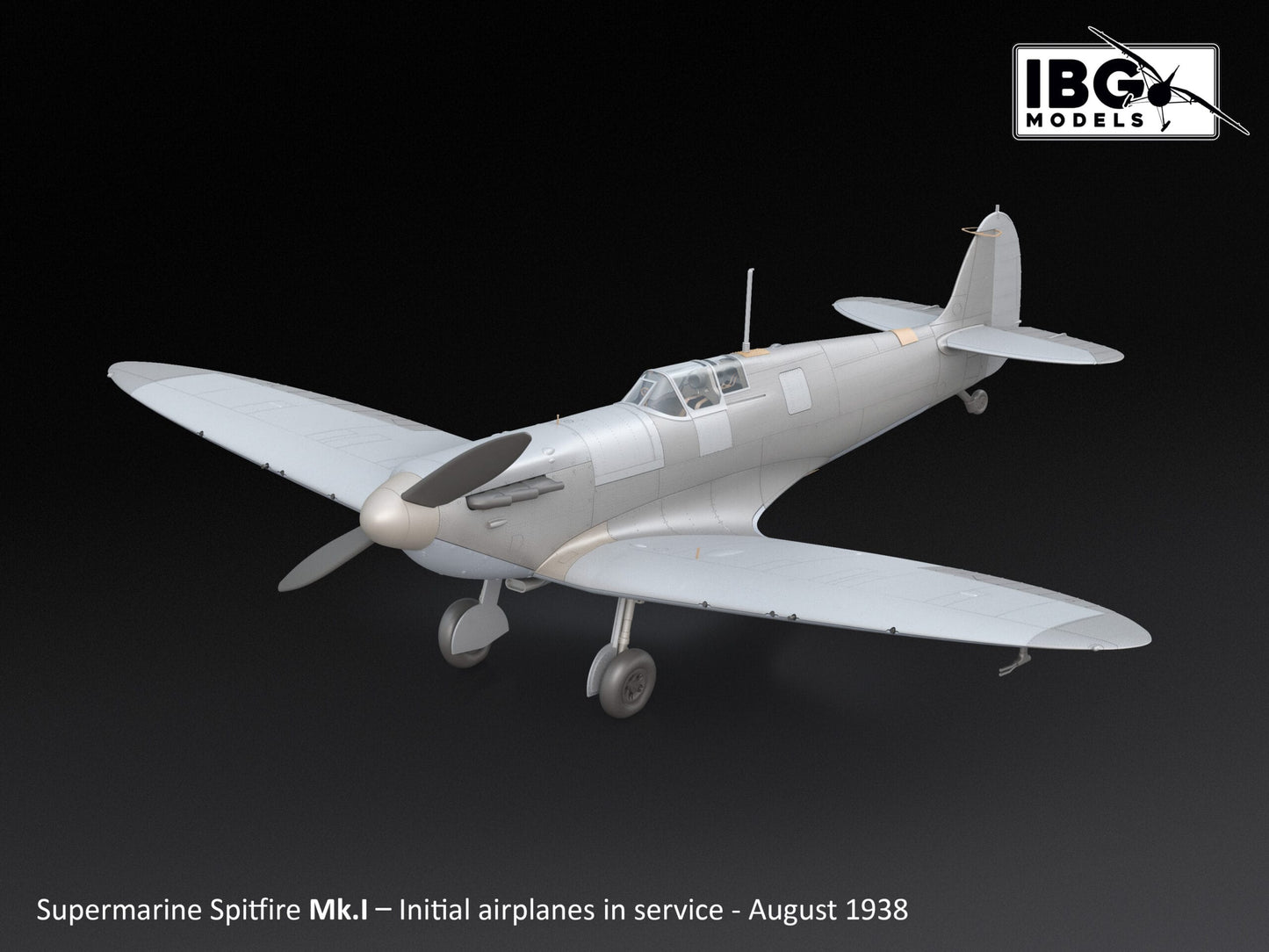 500 - IBG - 72580 - Supermarine Spitfire Mk V (trop) - digital model