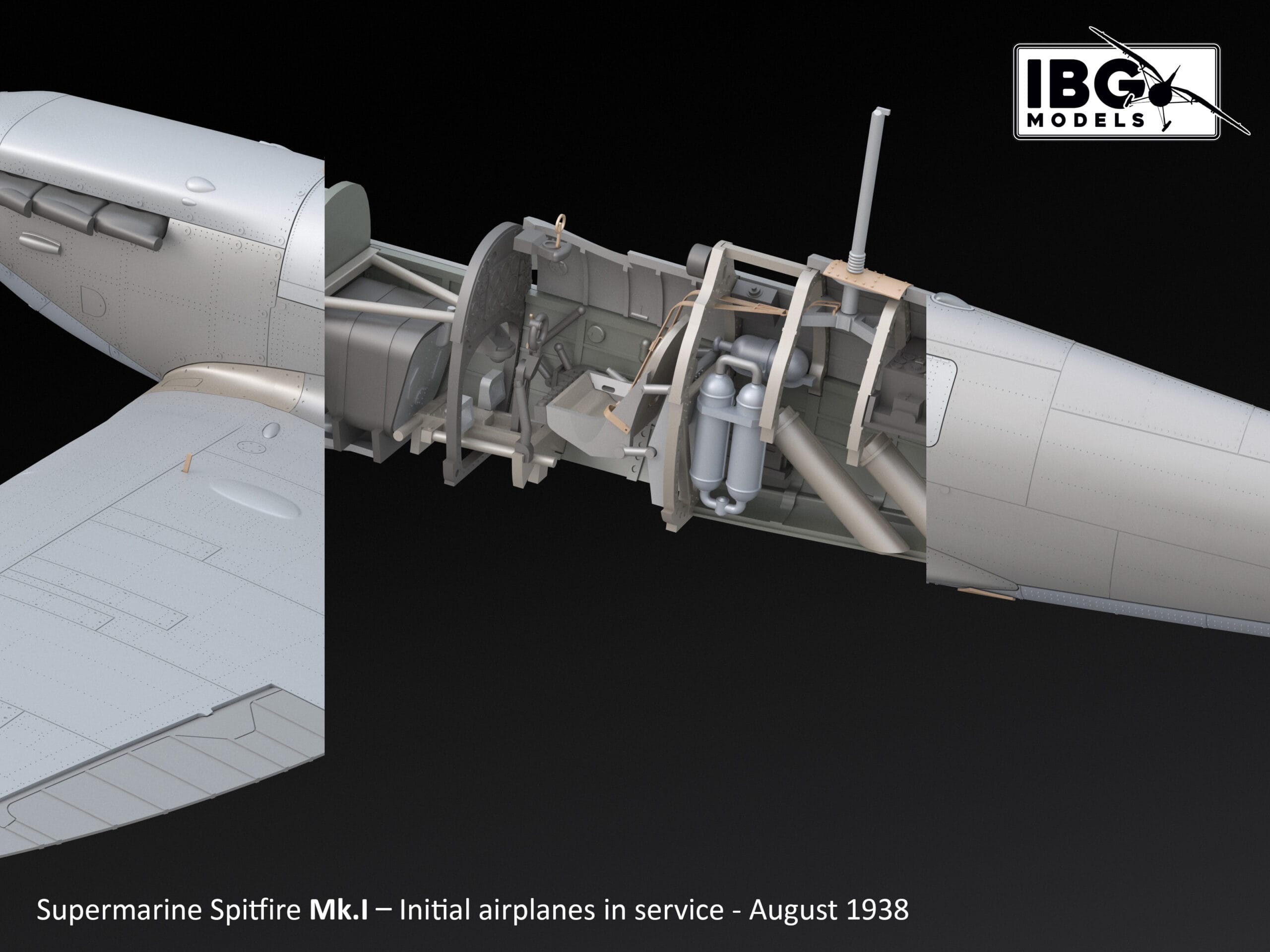 IBG - 72580 - Supermarine Spitfire Mk V (trop) - digital model