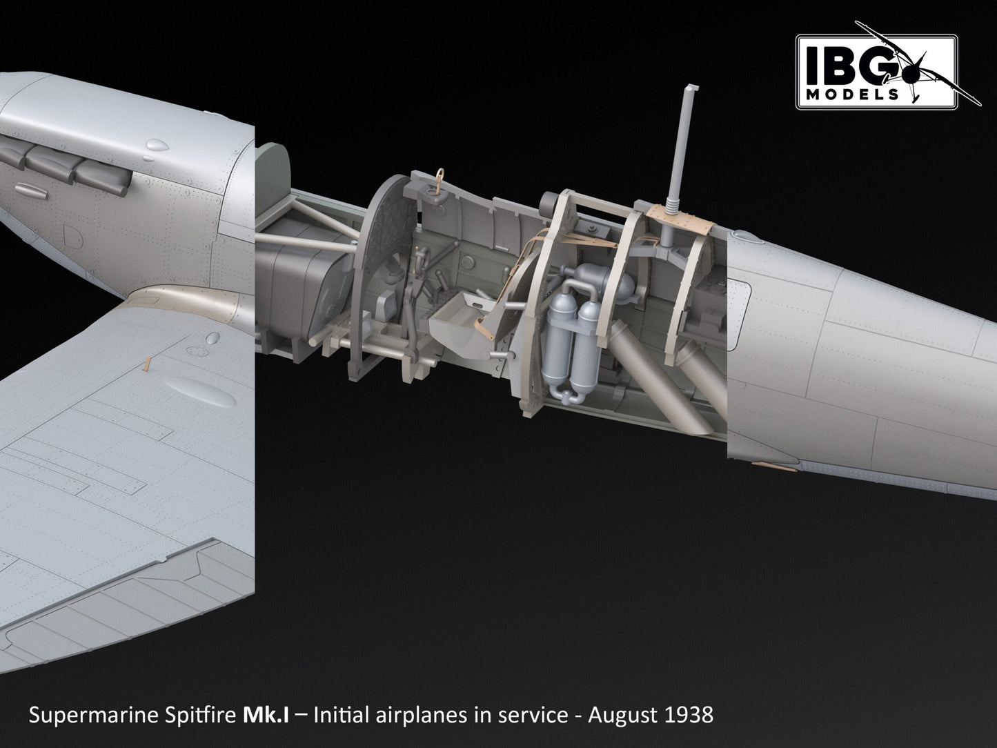 505 - IBG - 72580 - Supermarine Spitfire Mk V (trop) - digital model