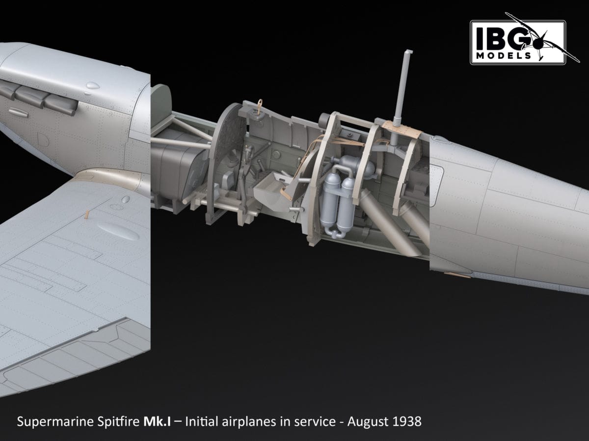 506 - IBG - 72580 - Supermarine Spitfire Mk I - digital model