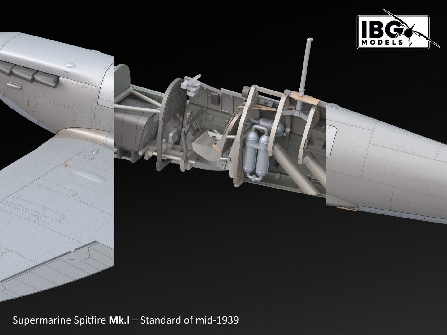 510 - IBG - 72580 - Supermarine Spitfire Mk V (trop) - digital model
