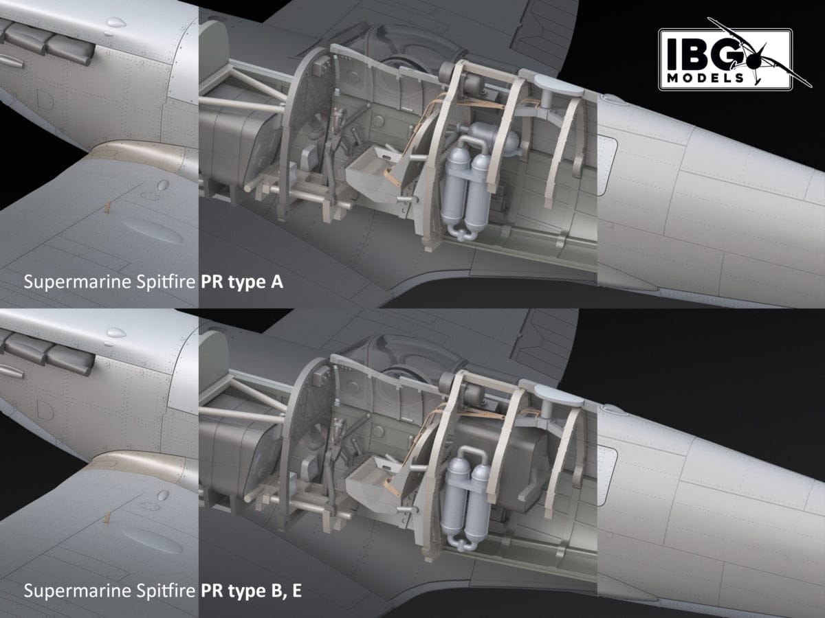 505 - IBG - 72582 - Supermarine Spitfire Mk I PR A/B/E - digital model