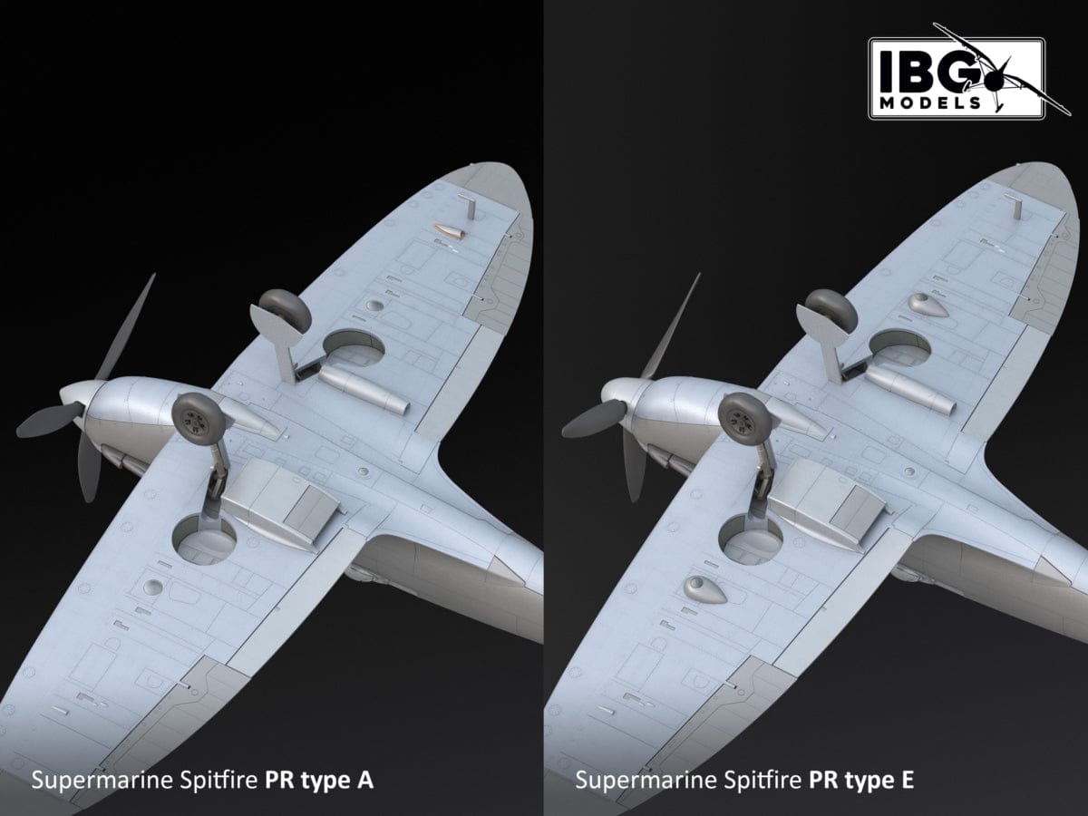 509 - IBG - 72582 - Supermarine Spitfire Mk I PR A/B/E - digital model