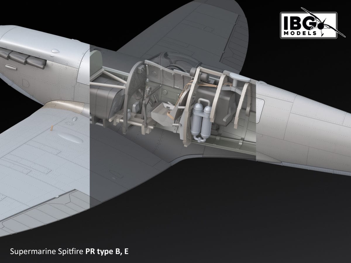 512 - IBG - 72582 - Supermarine Spitfire Mk I PR A/B/E - digital model