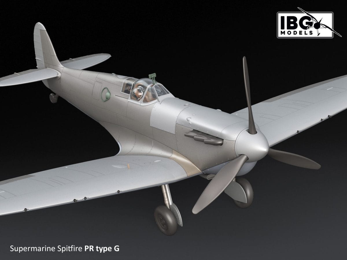 502 - IBG - 72600 - Supermarine Spitfire PR Mk Ic / PR Mk Ig - digital model