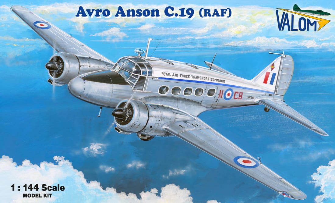 010 - Valom - 14447 - Avro Anson C.19 - primary image
