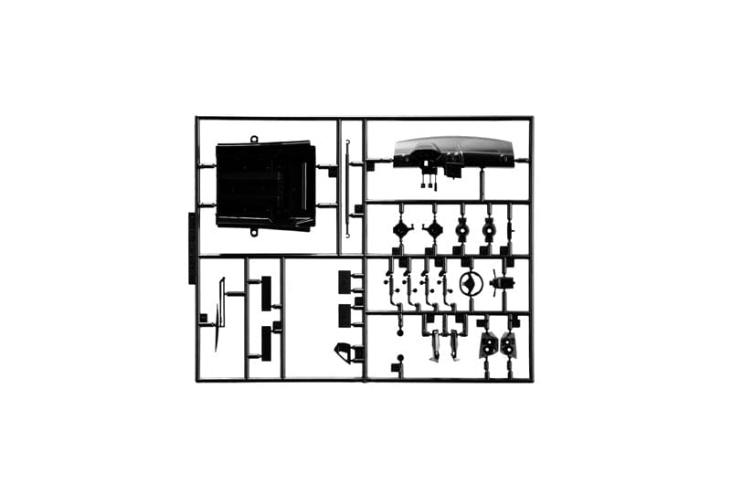 202 - Italeri - 3672 - Lamborghini Murciélago - sprue