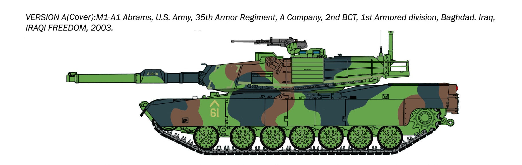 M1A1 Abrams - paint schemes