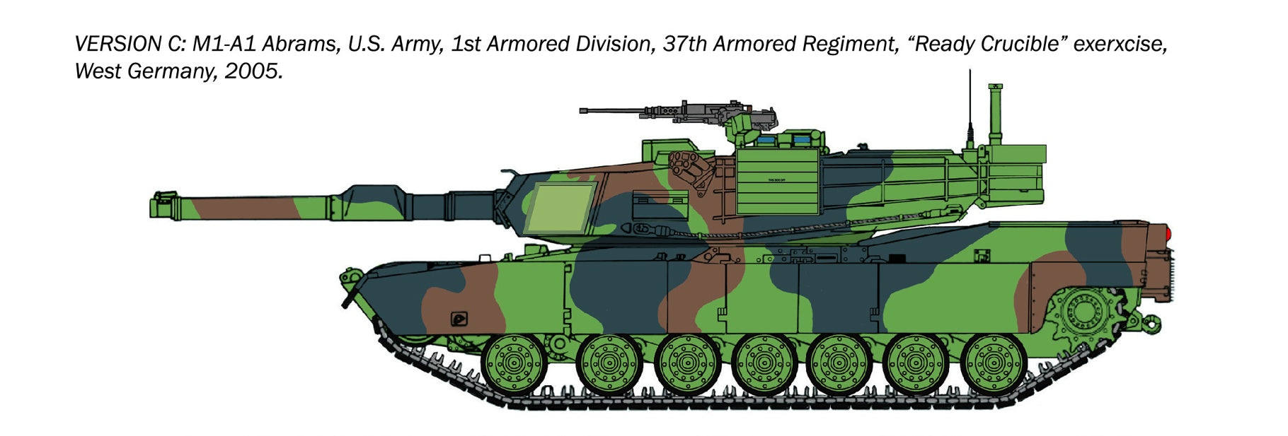 M1A1 Abrams - paint schemes