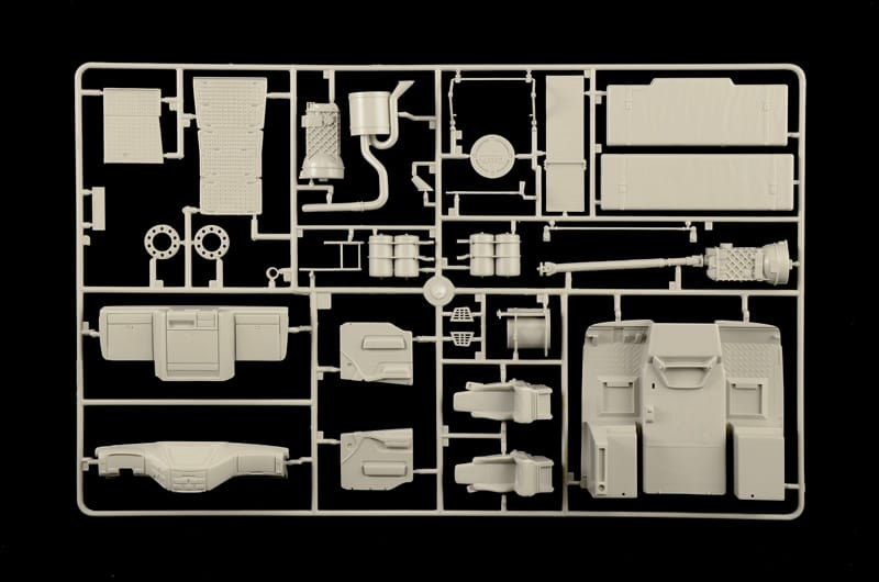 Italeri - 93834 - DAF XF95 Super Space Cab - sprue