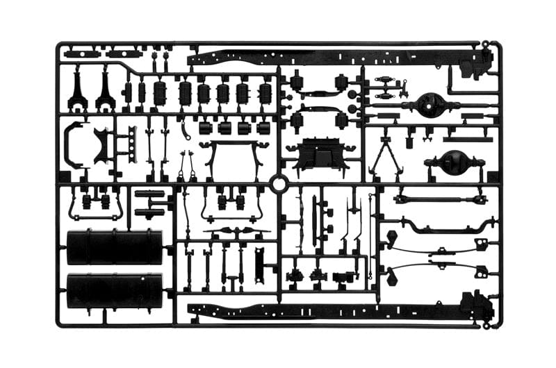 200 - Italeri - 3963 - IVECO Stralis S-Way - sprue