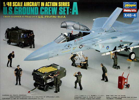 010 - Hasegawa - X484 - United States Ground Crew Set A - primary image