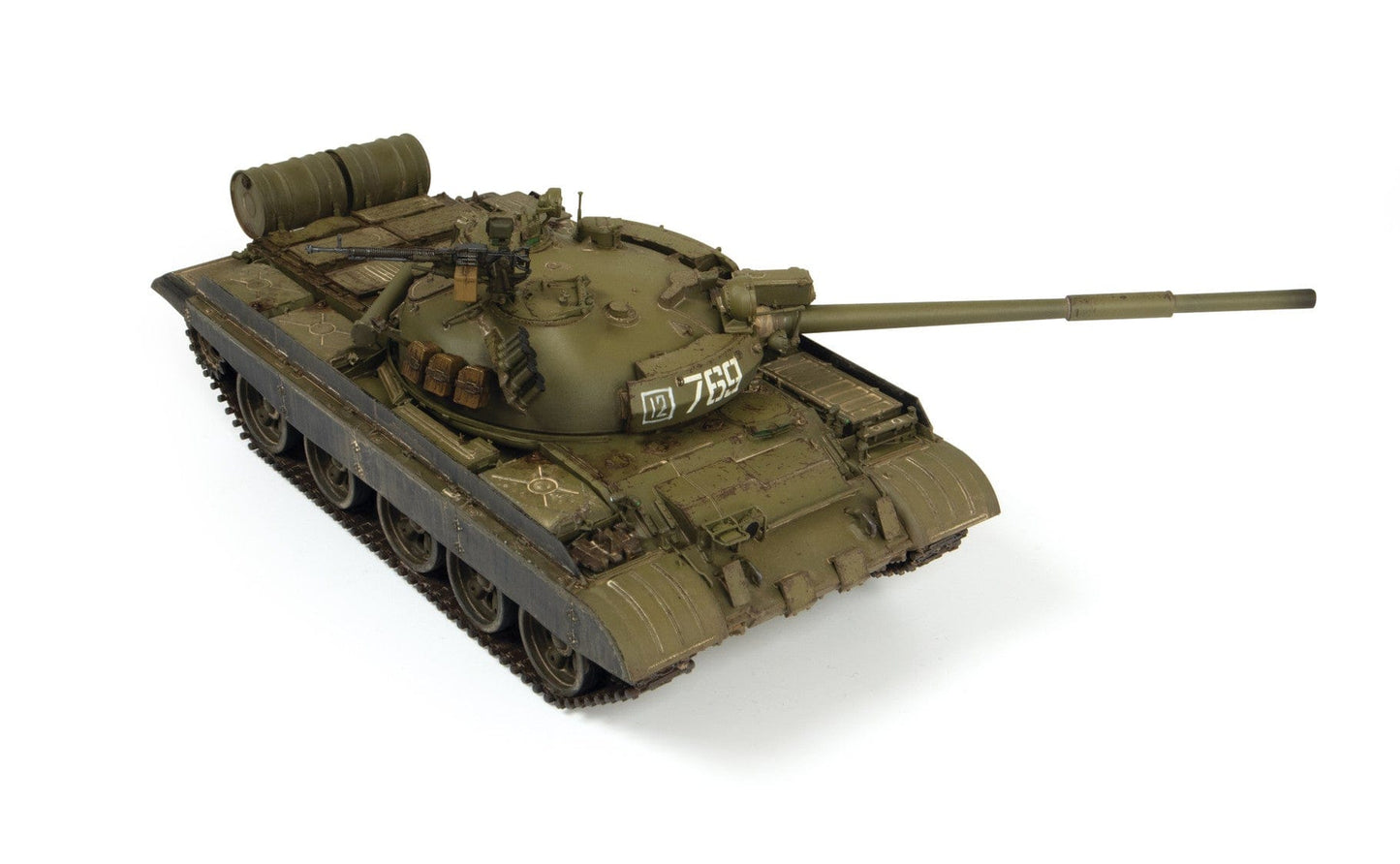 702 - Zvezda - 3679 - T-62M - painted model