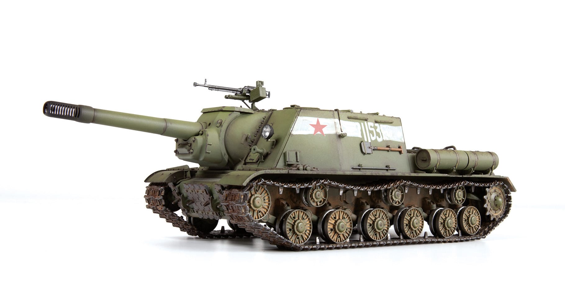Zvezda - 3721 - ISU-152 - painted model