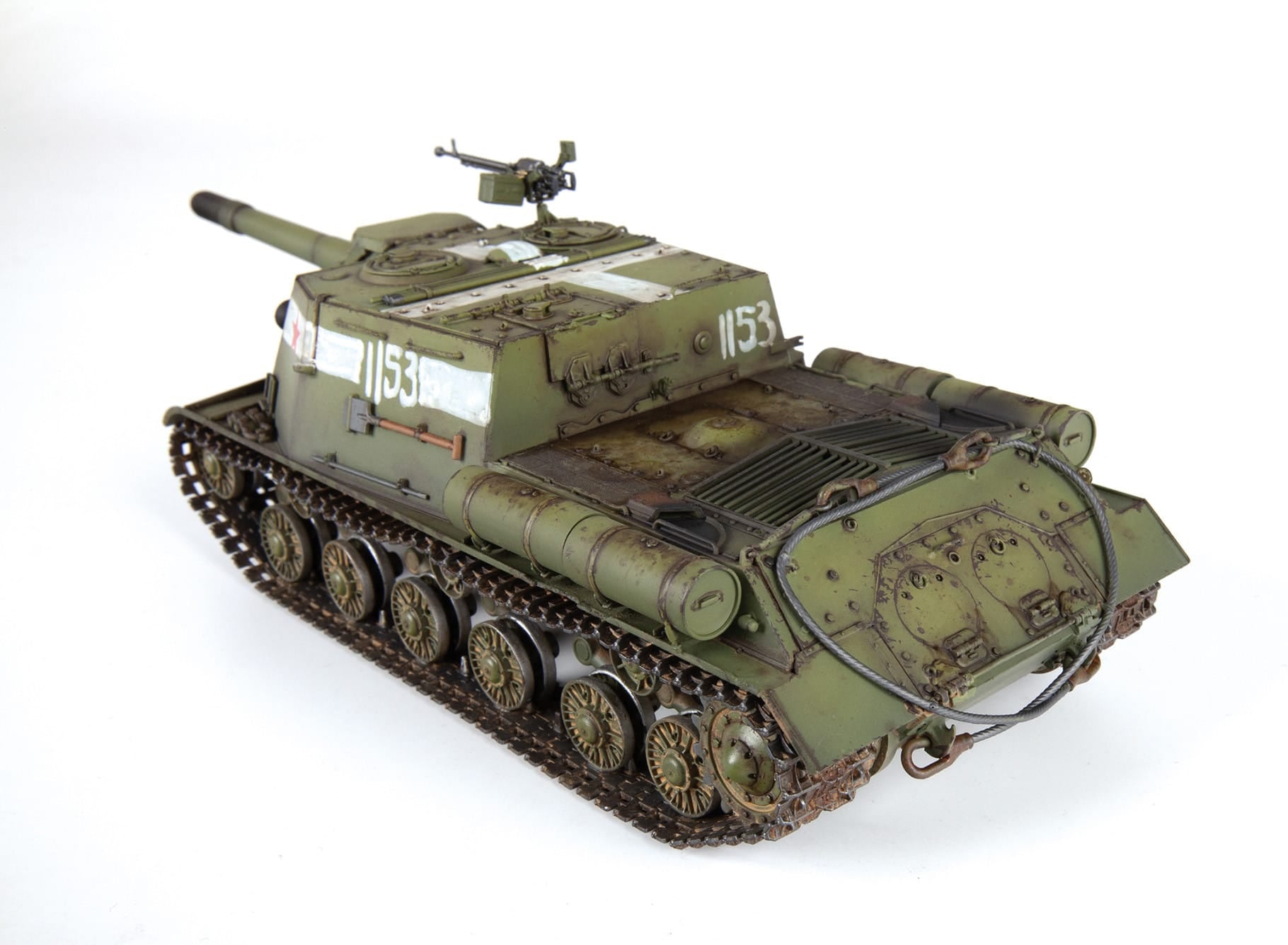 Zvezda - 3721 - ISU-152 - painted model
