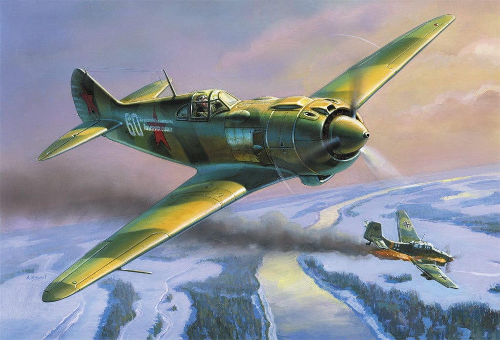 Zvezda - 4803 - Lavochkin La-5 - box art