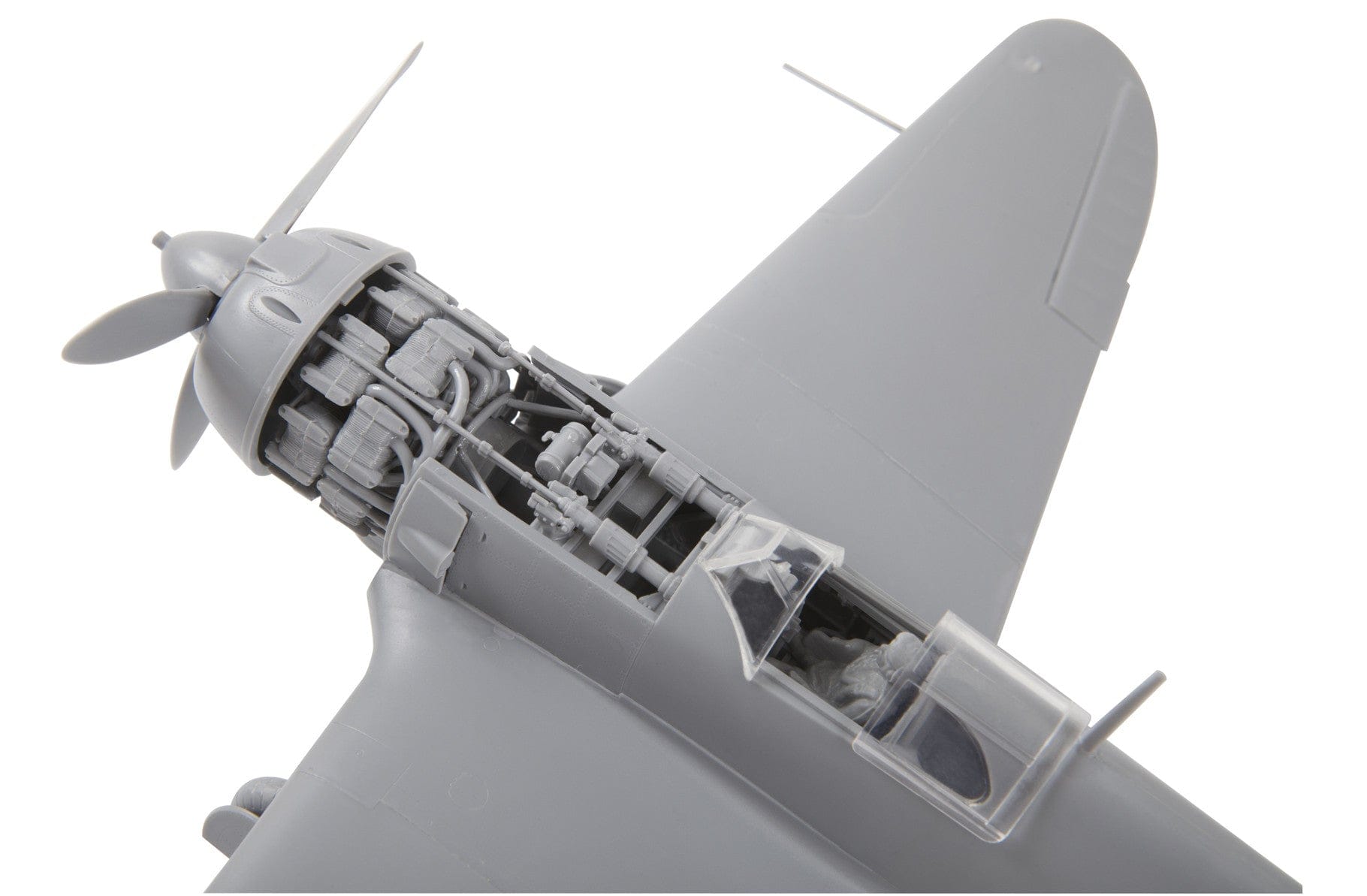 Zvezda - 4803 - Lavochkin La-5 - unpainted model