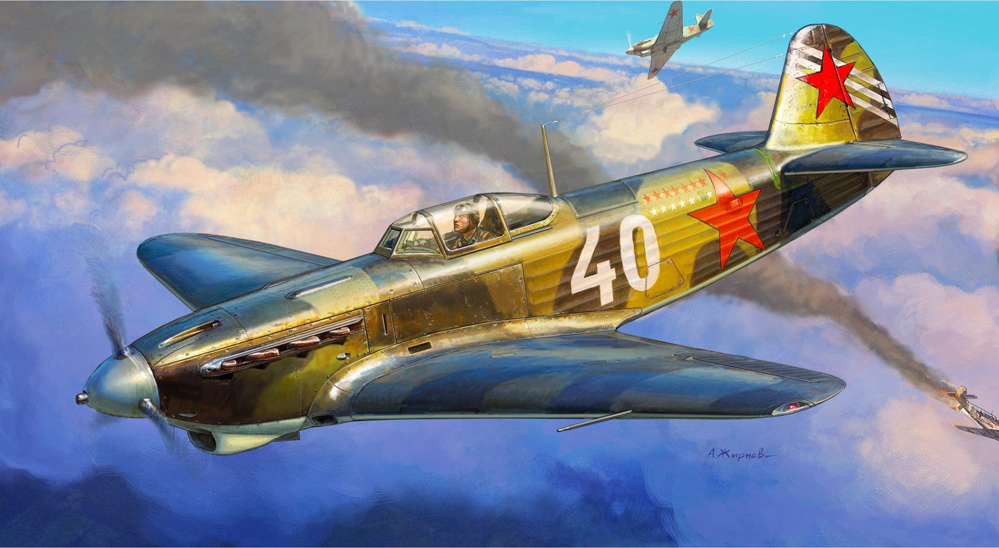 150 - Zvezda - 4837 - Yakovlev Yak-7B (late) - box art