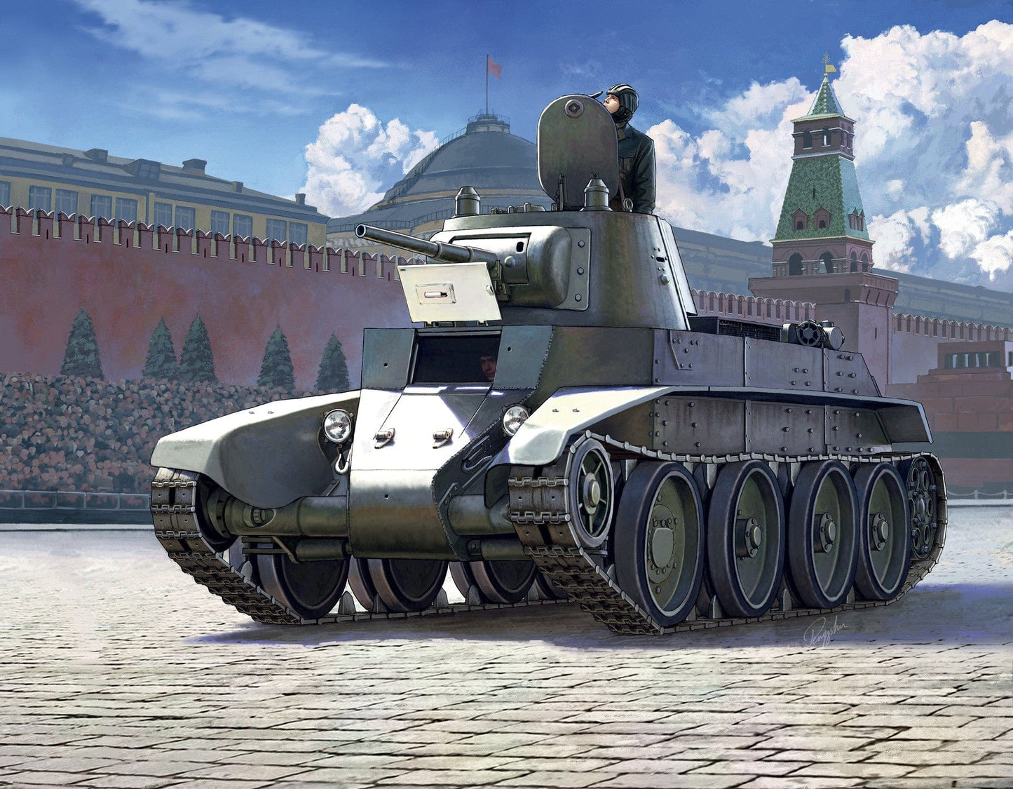 150 - Zvezda - 6297 - BT-7M - box art