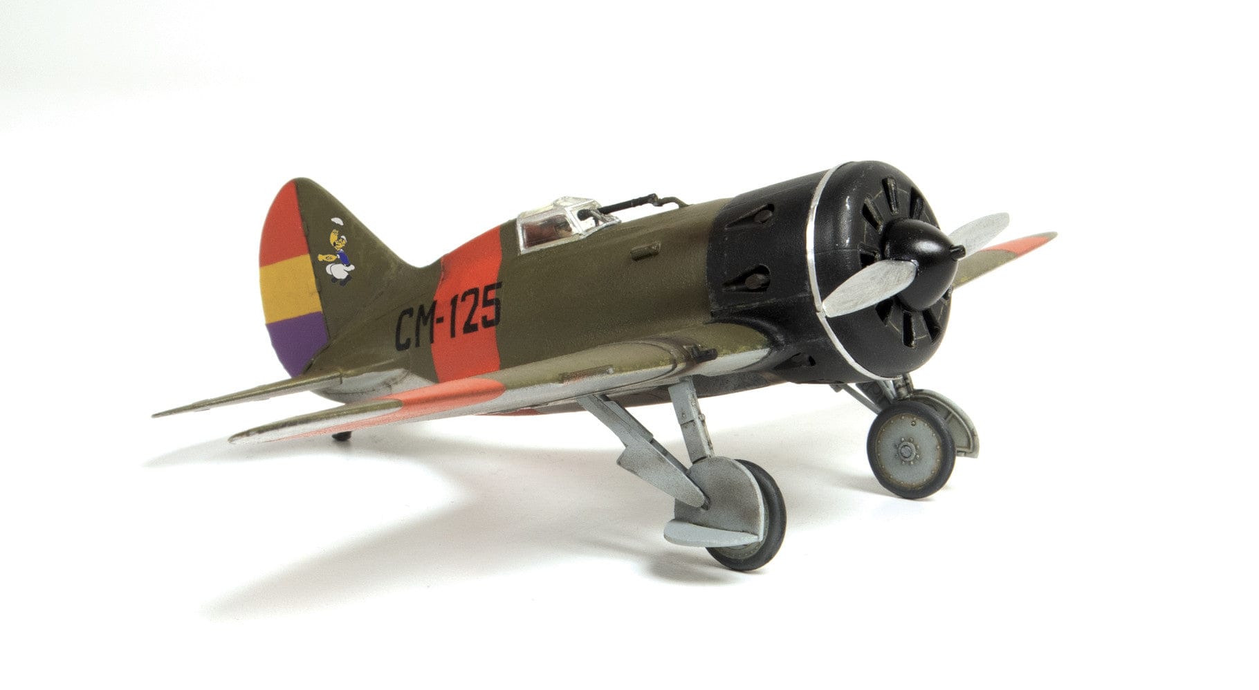 Zvezda - 7330 - Polikarpov I-16 Type 5 - painted model