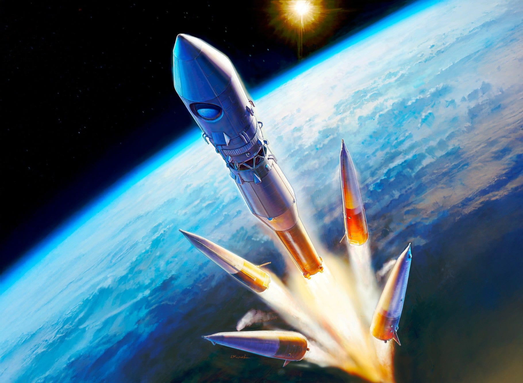 Zvezda - 7501 - Vostok-1 - box art