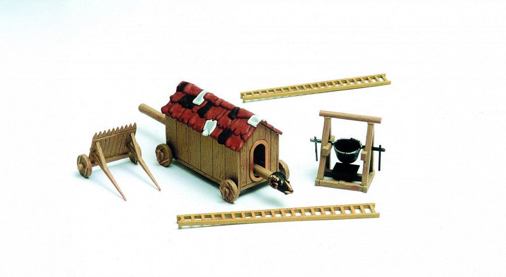 701 - Zvezda - 8015 - Siege Machines #2 - painted model