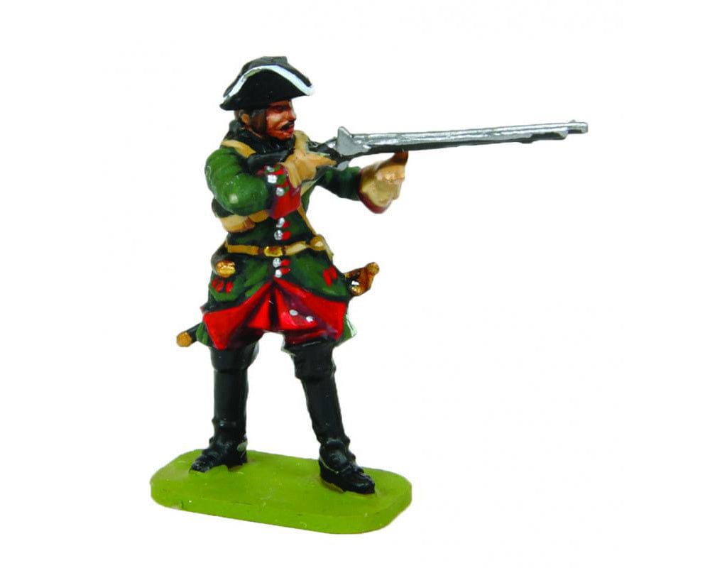 Zvezda - 8072 - Russian Dragoons of Peter the Great (1701-21) - painted model
