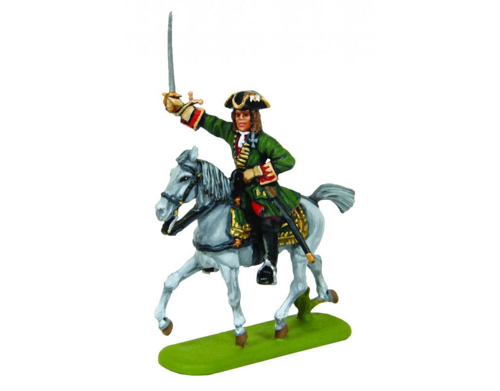 Zvezda - 8072 - Russian Dragoons of Peter the Great (1701-21) - painted model