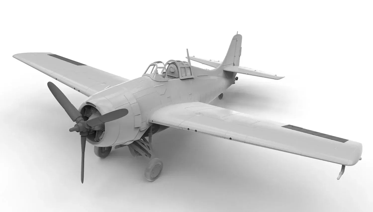 Airfix - A02070 - Grumman F4F-4 Wildcat - digital model