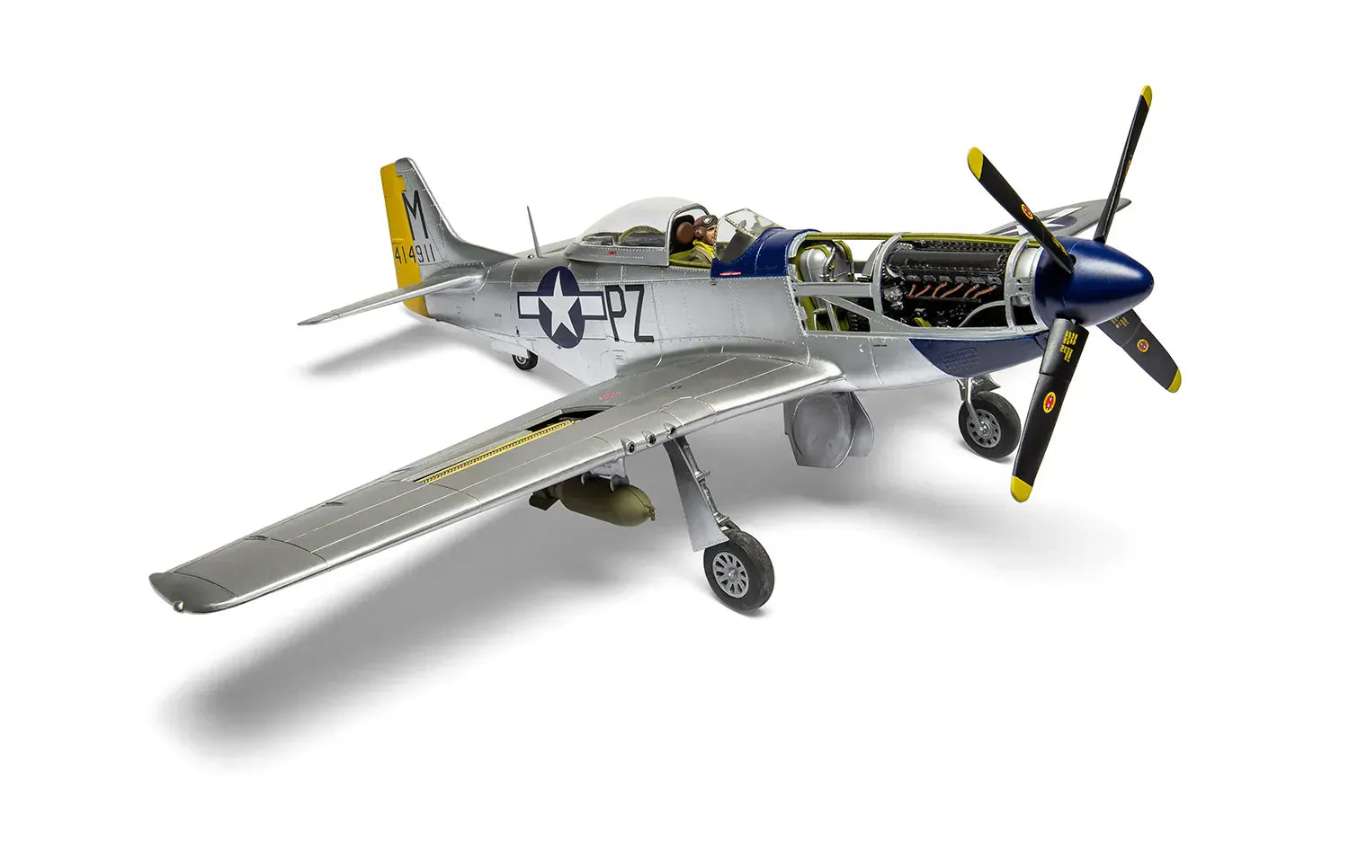 Airfix - A14001V - North American P-51D Mustang - painted model