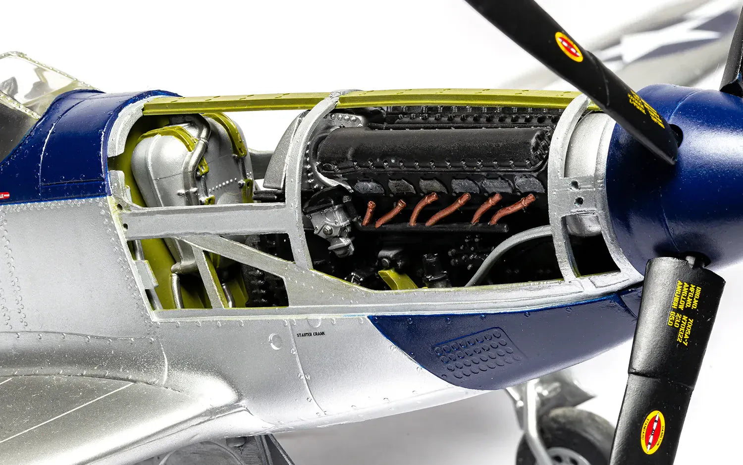 Airfix - A14001V - North American P-51D Mustang - painted model