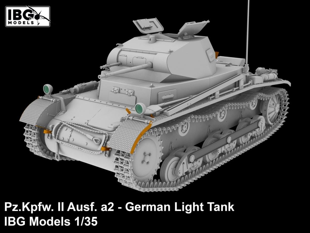 500 - IBG - 35076 - Pz.Kpfw. II Ausf. a/2 - digital model