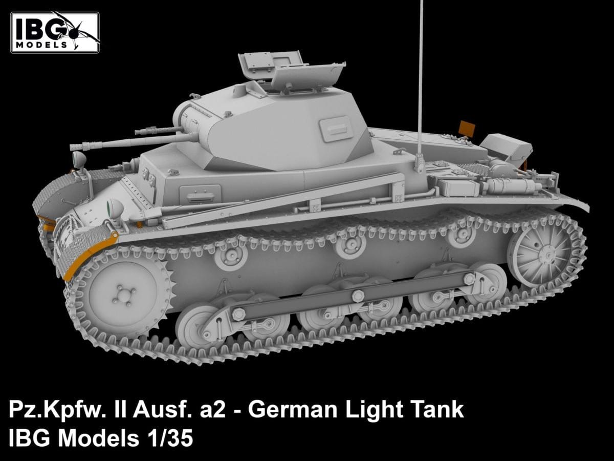 IBG - 35076 - Pz.Kpfw. II Ausf. a/2 - digital model