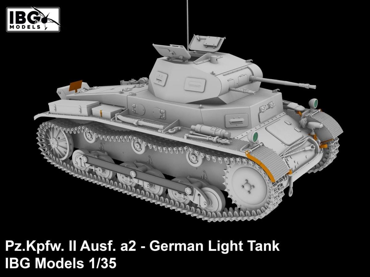 IBG - 35076 - Pz.Kpfw. II Ausf. a/2 - digital model