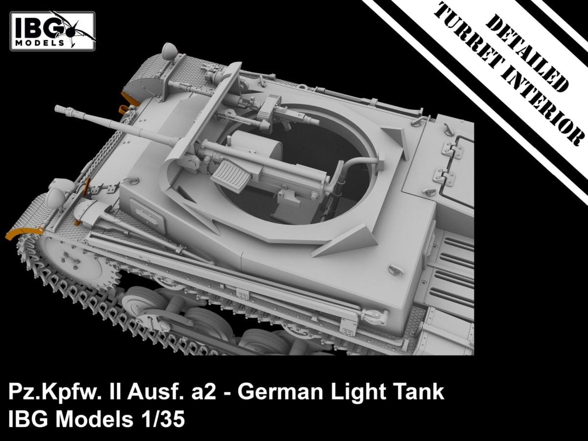 IBG - 35076 - Pz.Kpfw. II Ausf. a/2 - digital model